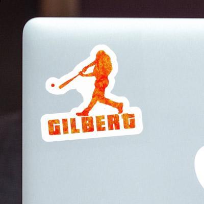 Baseballspieler Sticker Gilbert Notebook Baseballspieler Sticker Gilbert Gift package Image