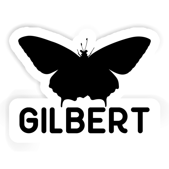 Sticker Gilbert Butterfly Notebook Image