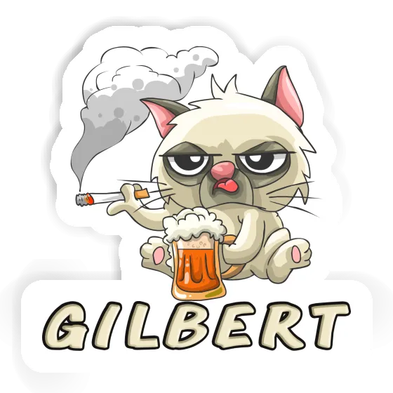 Gilbert Sticker Bad Cat Notebook Gilbert Sticker Bad Cat Gift package Image
