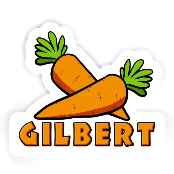 Sticker Gilbert Carrot Image