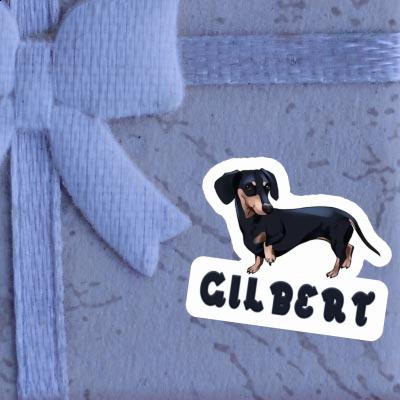 Teckel Autocollant Gilbert Notebook Image