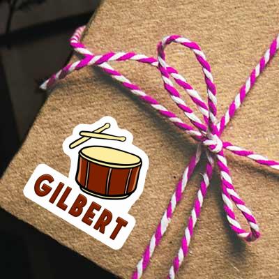 Trommel Aufkleber Gilbert Image