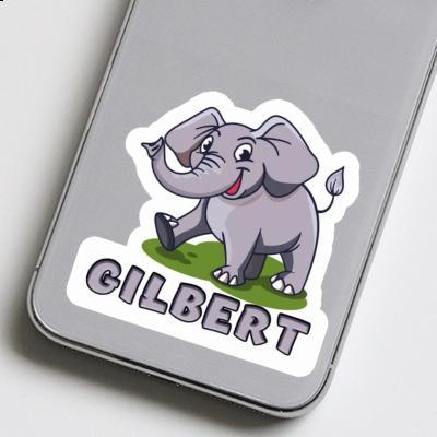 Aufkleber Gilbert Elefant Laptop Image