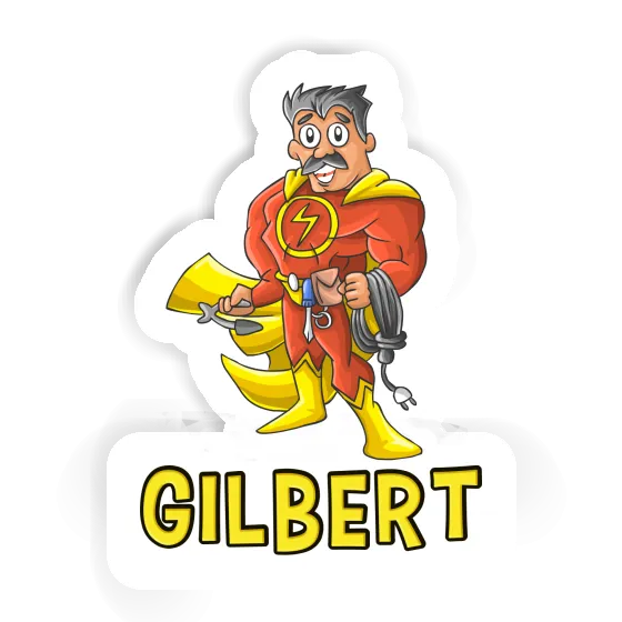 Gilbert Aufkleber Elektriker Notebook Gilbert Aufkleber Elektriker Gift package Image