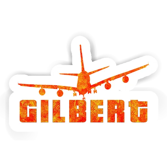 Autocollant Gilbert Avion Gift package Image