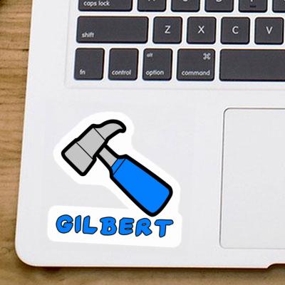 Gilbert Sticker Gavel Laptop Image