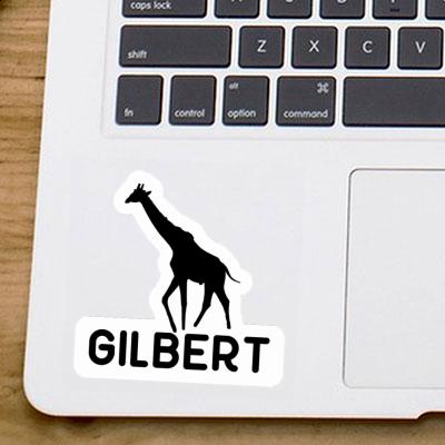 Gilbert Sticker Giraffe Laptop Image