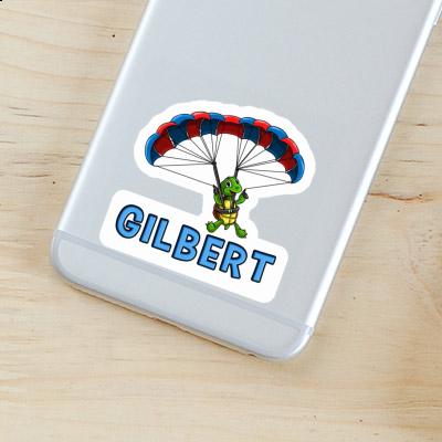 Autocollant Pilote de parapente Gilbert Notebook Autocollant Pilote de parapente Gilbert Gift package Image