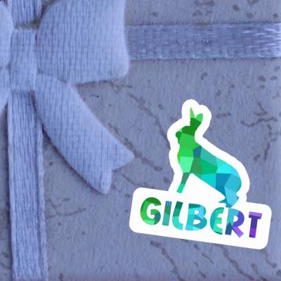 Sticker Gilbert Rabbit Notebook Image