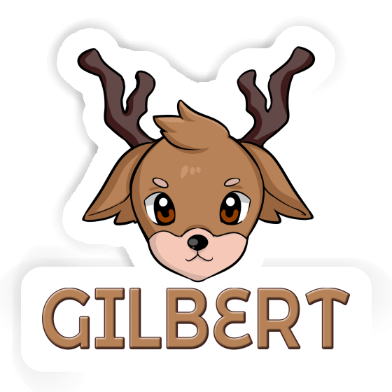Gilbert Aufkleber Hirschkopf Gilbert Aufkleber Hirschkopf Image