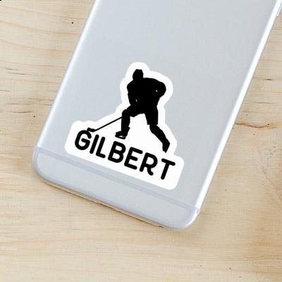 Gilbert Aufkleber Eishockeyspieler Image