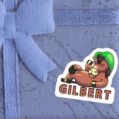 Gilbert Sticker Lying horse Notebook Gilbert Sticker Lying horse Notebook Image