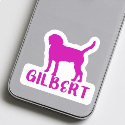 Autocollant Chien Gilbert Notebook Autocollant Chien Gilbert Gift package Image