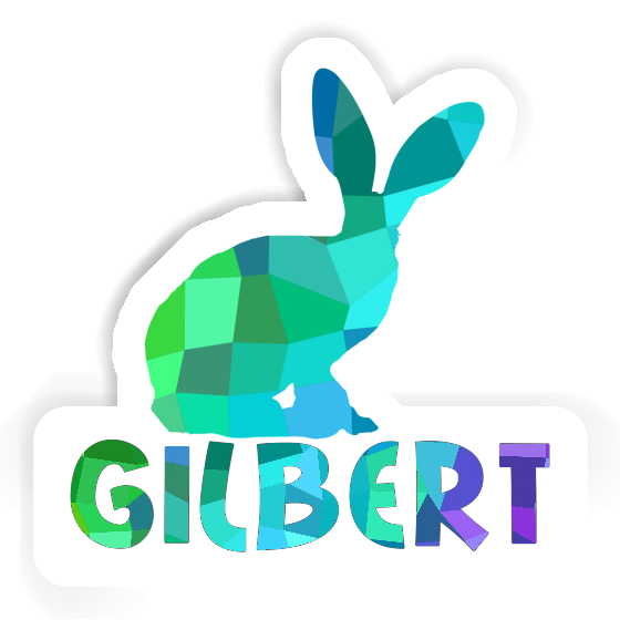 Sticker Rabbit Gilbert Gift package Image
