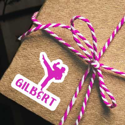 Sticker Karateka Gilbert Notebook Image