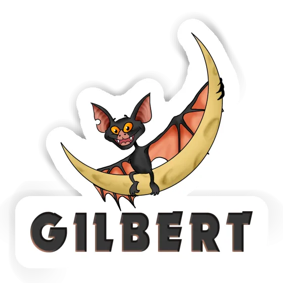 Gilbert Sticker Bat Notebook Image