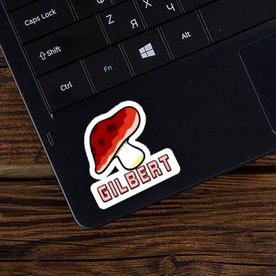Mushroom Sticker Gilbert Notebook Mushroom Sticker Gilbert Gift package Image