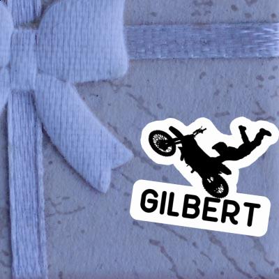 Gilbert Autocollant Motocrossiste Gift package Image