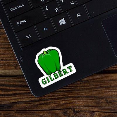 Autocollant Gilbert Poivron Laptop Autocollant Gilbert Poivron Laptop Image