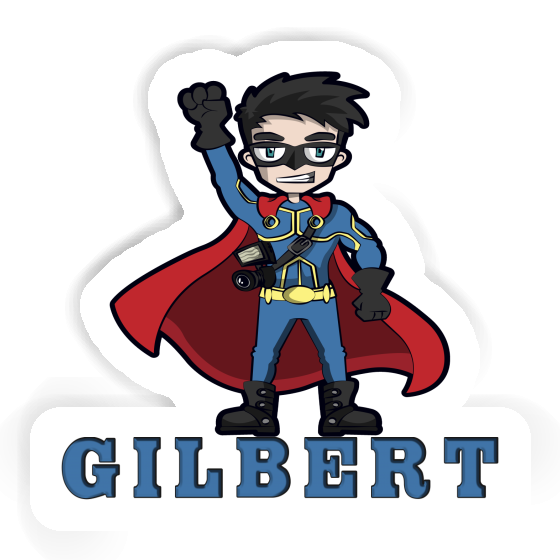 Sticker Photographer Gilbert Gift package Image