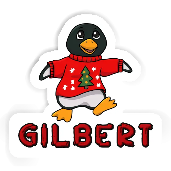 Sticker Gilbert Weihnachtspinguin Notebook Sticker Gilbert Weihnachtspinguin Notebook Image