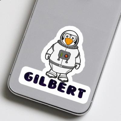 Gilbert Sticker Astronaut Image