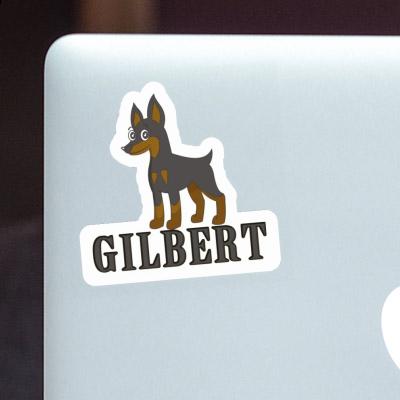Autocollant Pinscher Gilbert Laptop Autocollant Pinscher Gilbert Laptop Image
