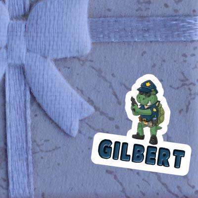 Aufkleber Gilbert Polizist Notebook Aufkleber Gilbert Polizist Notebook Image