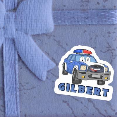Gilbert Sticker Police Car Gift package Image