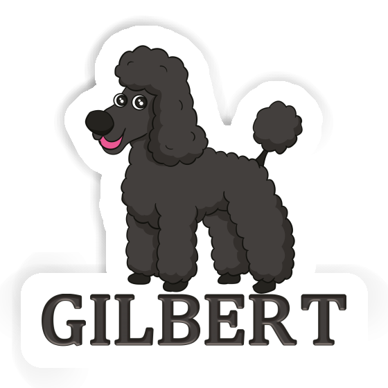 Poodle Sticker Gilbert Notebook Image