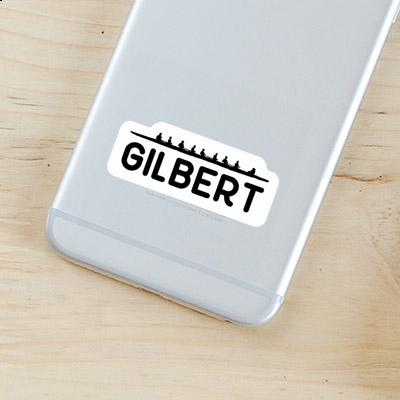 Rowboat Sticker Gilbert Notebook Image