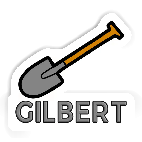 Aufkleber Gilbert Schaufel Laptop Image