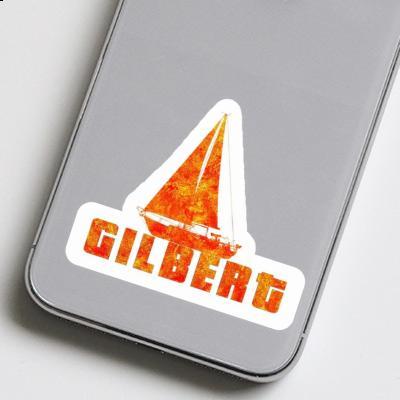 Sticker Sailboat Gilbert Image