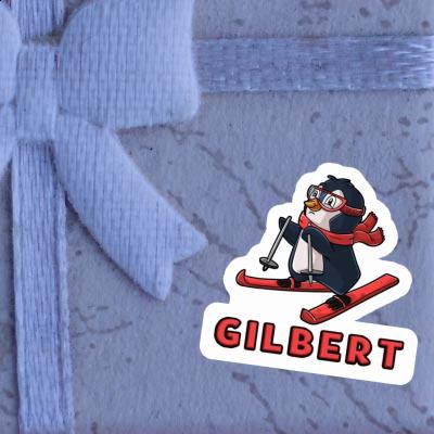 Sticker Skier Gilbert Laptop Image