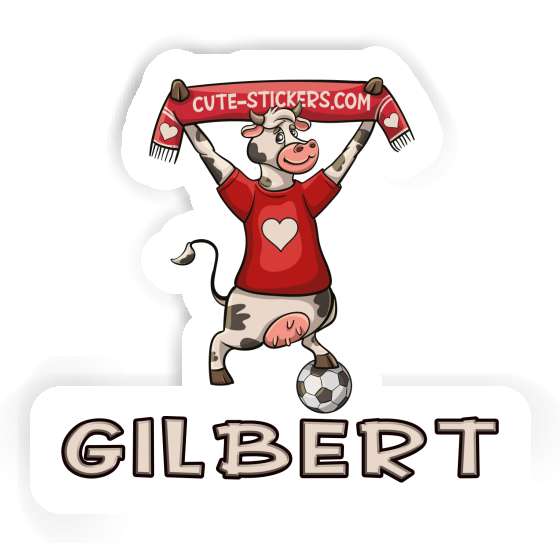 Autocollant Vache Gilbert Laptop Image