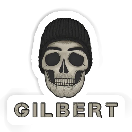 Tête de mort Autocollant Gilbert Gift package Image