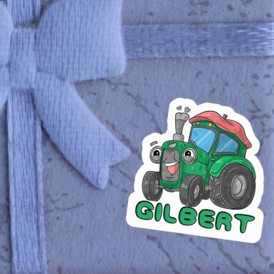 Sticker Gilbert Tractor Notebook Image