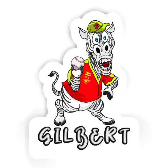 Sticker Gilbert Baseballspieler Sticker Gilbert Baseballspieler Image