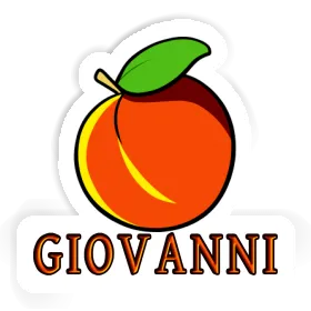 Apricot Sticker Giovanni Image