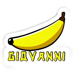 Giovanni Sticker Banana Image