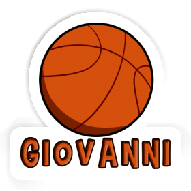 Sticker Giovanni Basketball Ball Image
