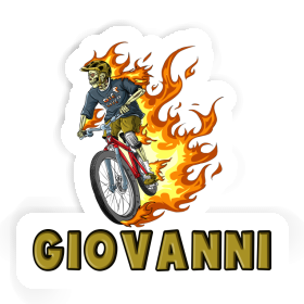 Sticker Mountainbiker Giovanni Image