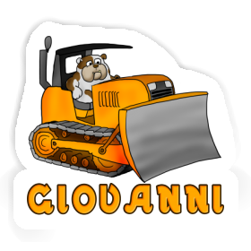 Bulldozer Sticker Giovanni Image