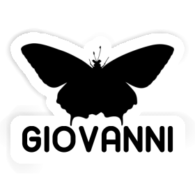 Giovanni Sticker Butterfly Image