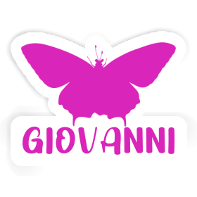 Giovanni Sticker Butterfly Image