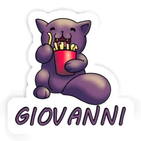 Sticker Giovanni French Fry Image