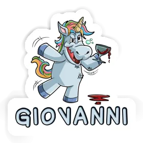 Sticker Giovanni Unicorn Image