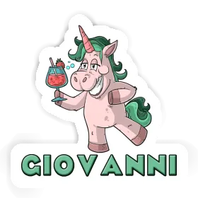Sticker Party Unicorn Giovanni Image