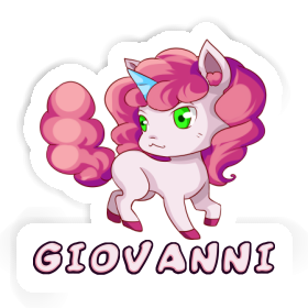 Unicorn Sticker Giovanni Image