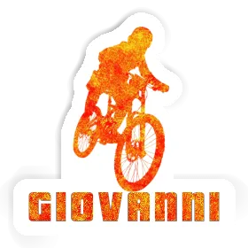 Sticker Giovanni Freeride Biker Image